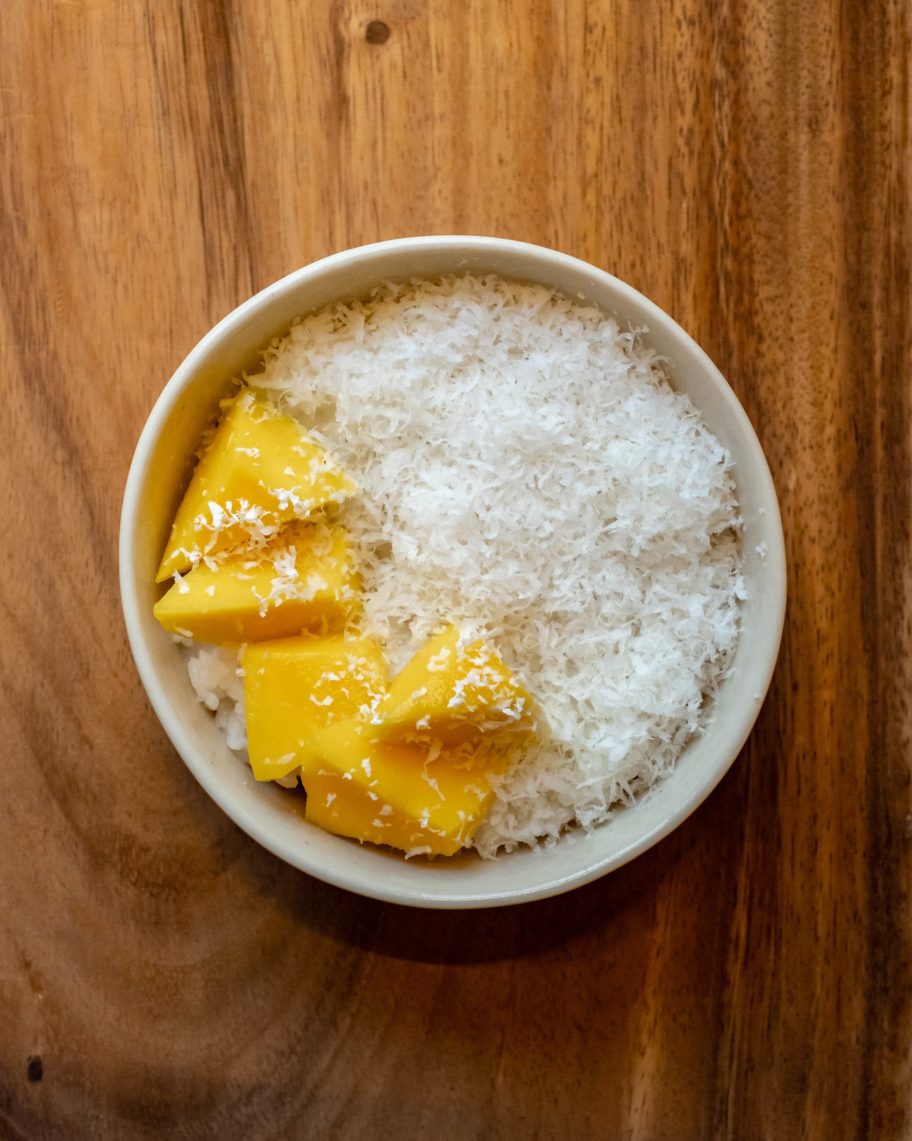 Рисовая каша на кокосовом молоке с манго © пресс-служба Lotus Room