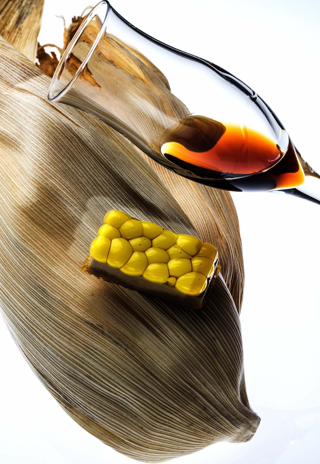 Multi spherical tatin of corn and foie - @Francesc Guillamet.jpg