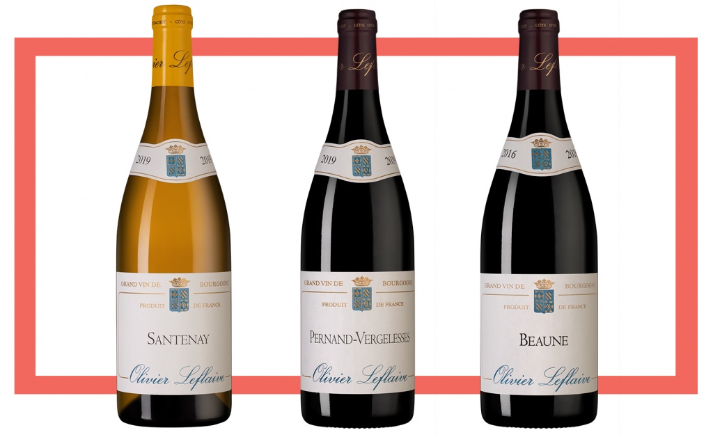 Слева направо: Santenay 2019; PernandVergelesses 2019; Beaune 2016