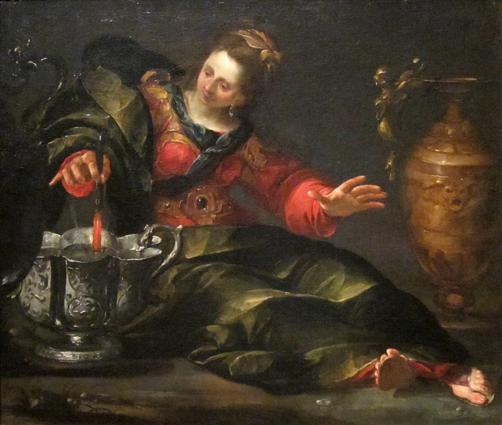 «Цирцея подогревает вино с пряностями», 1630 год, Джоаккино Ассерето