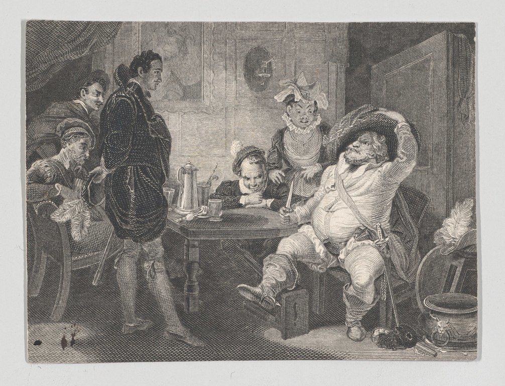 Иллюстрация к пьесе «Король Генрих IX», Акт 2, сцена 4 © Wikimedia Commons