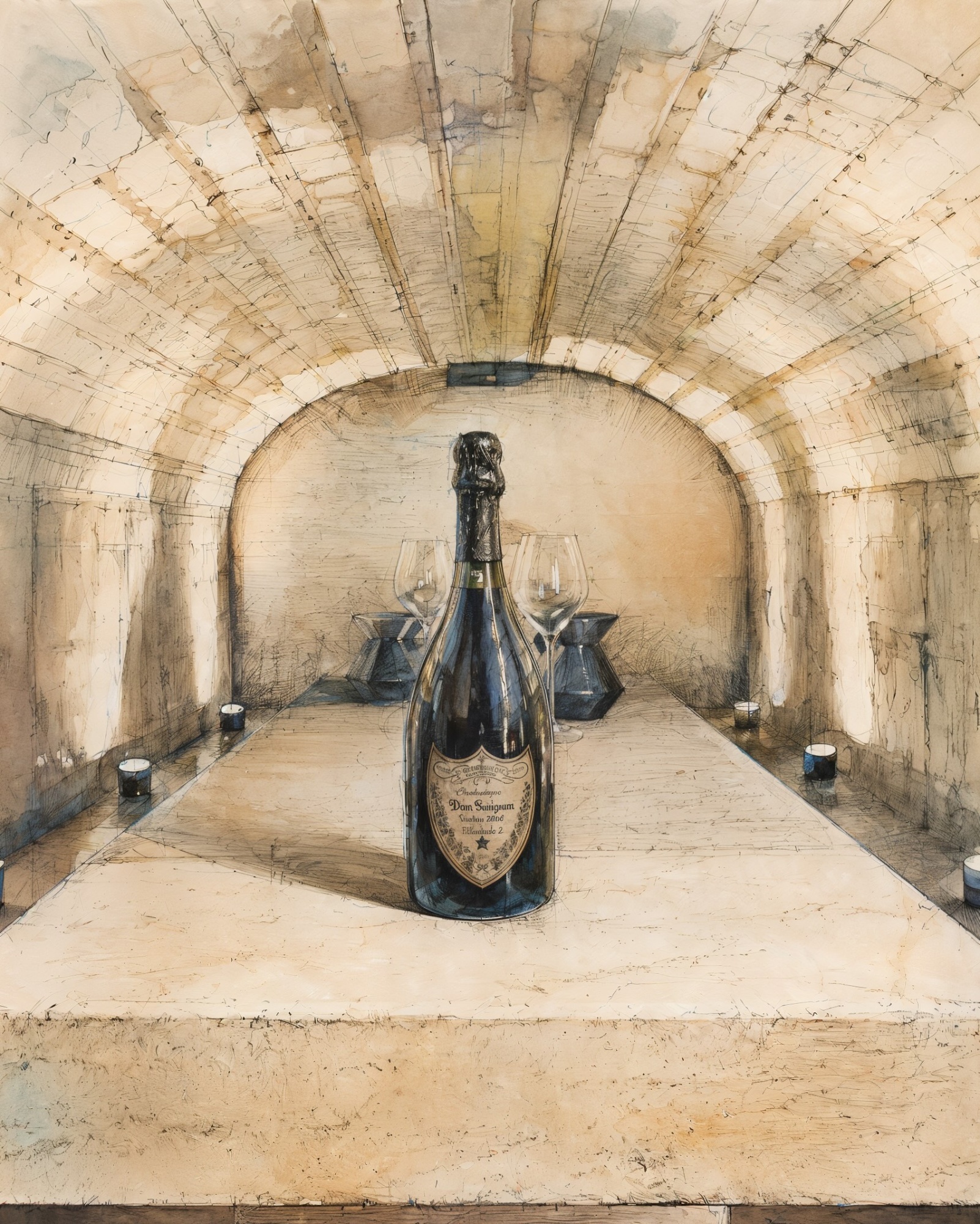 Механика легенды: Dom Pérignon