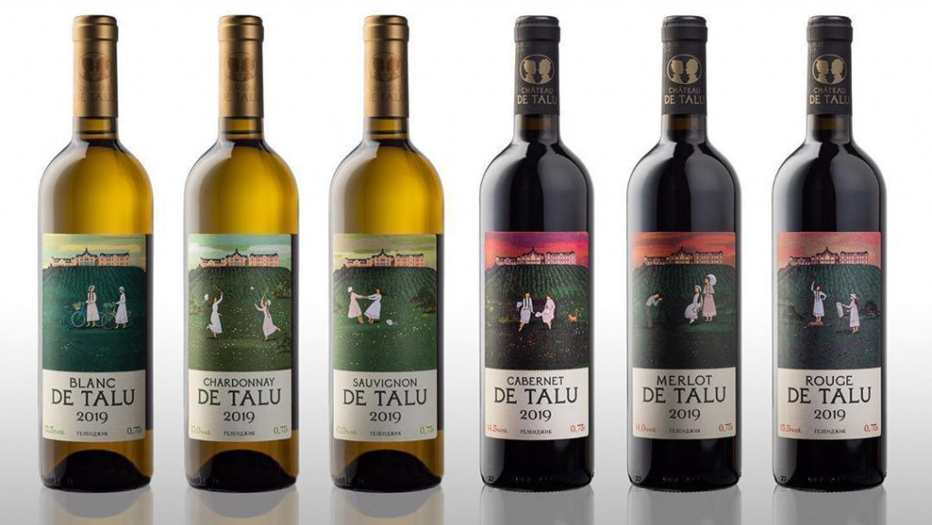 Слева направо: Blanc; Chardonnay; Sauvignon; Cabernet; Merlot; Rouge © instagram-аккаунт Chateau de Talu