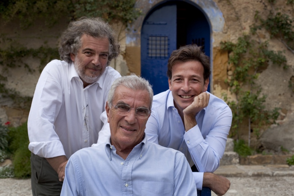 Слева направо: Джузеппе, Лусио и Альберто Таска. Фото: © Tasca d'Almerita